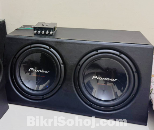 Pioneer 12 inch Dual Subwoofer 1400w